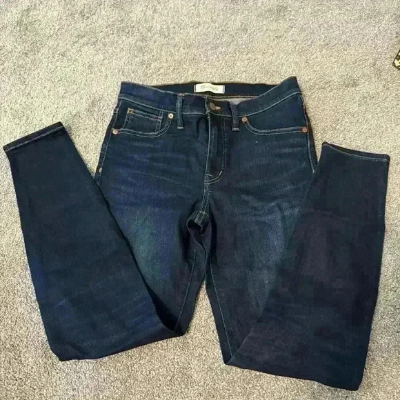 Madewell 9" High Rise Skinny Jeans Size 28 - Picture 2 of 5